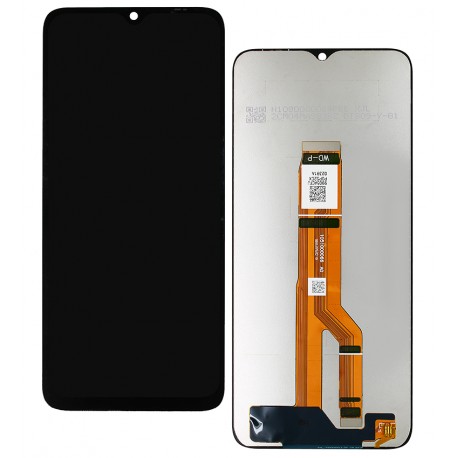 Дисплей для Huawei Honor X6A, чорний, із сенсорним екраном (дисплейний модуль)