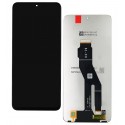 Дисплей для Huawei Honor X8A, черный, с сенсорным экраном (дисплейный модуль)