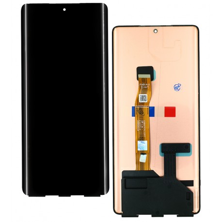 Дисплей для Huawei Honor X9A, чорний, із сенсорним екраном, (OLED), High quality