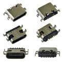 Коннектор зарядки, 6 pin, тип1, USB Type-C