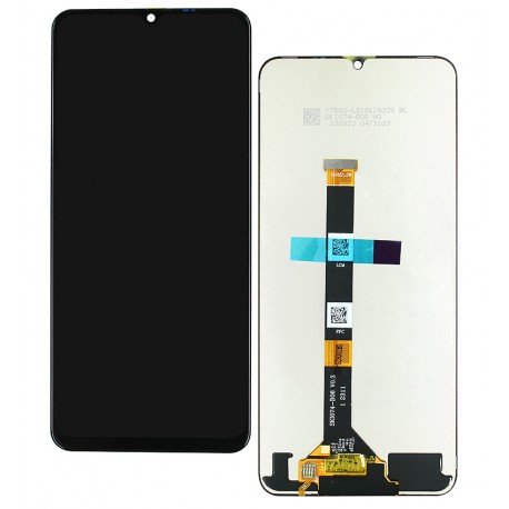 Дисплей Realme C53, черный, с сенсорным экраном (дисплейный модуль)