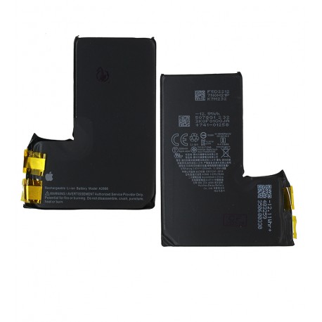 Аккумулятор для Apple iPhone 14 Pro, Li-ion, 3,87 B, 3200mAh, без контроллера, Original (PRC), (A2866)