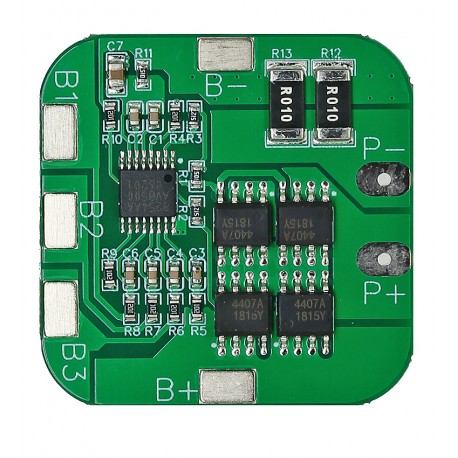 BMS контролер 4S, 10 А, 16,8 B, для Li-Ion аккумуляторів, (TML17092S4A20)
