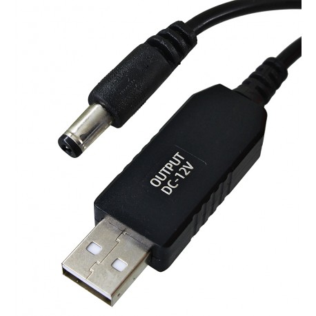 Перехідники, кабелі, адаптери USB to 12V DC
