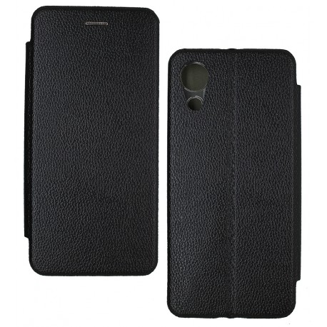 Чохол Samsung A032 Galaxy A03 Core, Fashion, книга, чорний