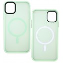 Чехол для iPhone 11, WAVE Matte Insane Case with MagSafe, mint