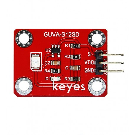 Датчик ультрафіолету на GUVA-S12SD