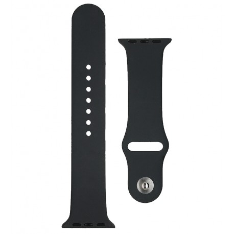 Ремешок для Apple Watch 38 мм, Apple Watch Silicone, gray
