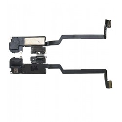 Шлейф для Apple iPhone X, з датчиком наближення, з мікрофоном, з динаміком, Original (PRC)