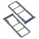 Держатель SIM-карты Oppo A16, Oppo A16s, синий