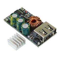 Модуль заряджання з підтримкою швидкого заряджання QC2.0/QC3.0 In: 5-32В, out18-24Вт