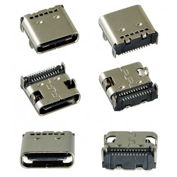 Коннектор зарядки, 24 pin, тип3, USB Type-C Коннектор зарядки, 24 pin, тип3, USB Type-C