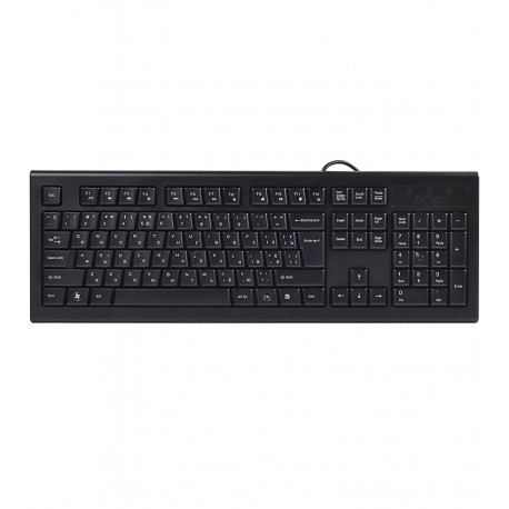 Клавіатура A4Tech KRS-85 USB (чорна) Comfort Key