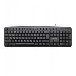 Клавіатура Gembird KB-U-103-UA, стандартна роскладка, USB, українська роскладка, чорний колір Клавіатура Gembird KB-U-103-UA, стандартна роскладка, USB, українська роскладка, чорний колір