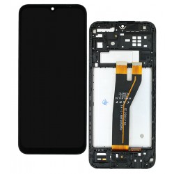 Дисплей для Samsung M146B Galaxy M14 (2023), чорний, з рамкою, High quality Дисплей для Samsung M146B Galaxy M14 (2023), чорний, з рамкою, High quality