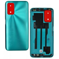 Задняя панель корпуса для Xiaomi Redmi 9T, зеленый, с NFC-антенной, оригинал, Ocean Green, J19S, M2010J19SG, M2010J19SY