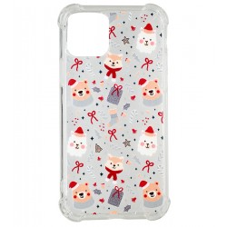 Чехол для iPhone 11 Pro, WAVE Christmas Holiday, силиконовый прозрачный, christmas animals Чехол для iPhone 11 Pro, WAVE Christmas Holiday, силиконовый прозрачный, christmas animals