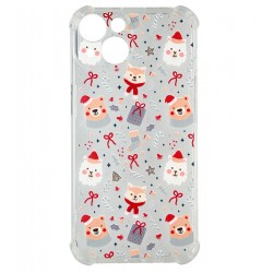 Чохол для iPhone 13, WAVE Christmas Holiday, силіконовий прозорий, christmas animals Чохол для iPhone 13, WAVE Christmas Holiday, силіконовий прозорий, christmas animals