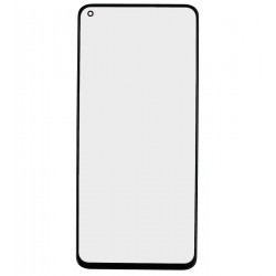 Скло корпуса для Xiaomi Mi 10T Pro, з ОСА-плівкою, чорний, M2007J3SG, M2007J3SP, M2007J3SI, M2007J17C
