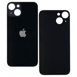 Задня панель корпуса для iPhone 14, черная, не нужно снимать стекло камеры, Midnight, big hole