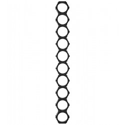 Кріплення для акумуляторів 18650, сота, 1x10