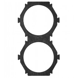 Крепление для аккумуляторов 18650, сота, 1x2 Крепление для аккумуляторов 18650, сота, 1x2