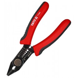 Кусачки YATO YT-22640 140 мм, AWG 20-10, со съемником изоляции D=0.8-2.6 мм2 Кусачки YATO YT-22640 140 мм, AWG 20-10, со съемником изоляции D=0.8-2.6 мм2