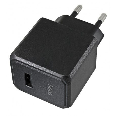 Зарядний пристрій Hoco CS11A Ocean single port charger | 1USB, 2.1A/10.5W | (black)