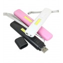 Фонарик брелок 41L-UV+COB (ультрафиолет), лазер, Li-Ion акумулятор, USB зарядка