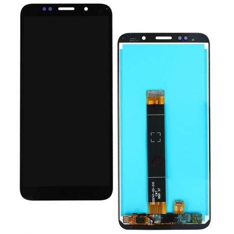 Дисплей для Huawei Honor 7A 5,45, Honor 7s, Honor Play 7, Y5 (2018), Y5 Prime (2018), черный, с сенсорным экраном, без логотипа, High quality, (DUA-L22)