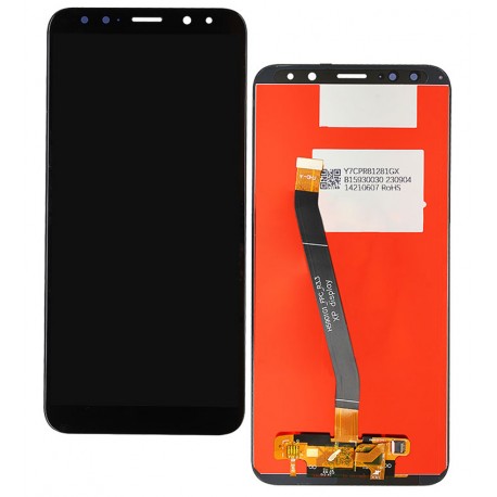 Дисплей для Huawei Honor 9i (2017), Mate 10 Lite, чорний, з сенсорним екраном, без логотипа, High quality, RNE-L01/RNE-L21