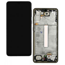 Дисплей для Samsung A336 Galaxy A33 5G, черный, с рамкой, оригинал (PRC) Дисплей для Samsung A336 Galaxy A33 5G, черный, с рамкой, оригинал (PRC)