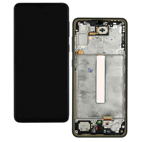 Дисплей для Samsung A336 Galaxy A33 5G, черный, с рамкой, оригинал (PRC)