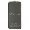 Захисне скло для iPhone 15 Pro, WAVE Privacy, антишпигун, чорне