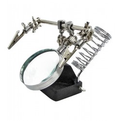 Держатель для плат с линзой MG16130, d65 мм, 5x, подставка для пальника Держатель для плат с линзой MG16130, d65 мм, 5x, подставка для пальника