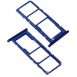 Держатель SIM-карты для Samsung A037 Galaxy A03s, синий
