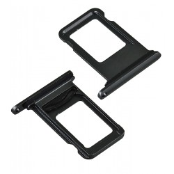 Тримач SIM-карти для iPhone 11, чорний, double SIM Тримач SIM-карти для iPhone 11, чорний, double SIM
