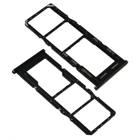 Держатель SIM-карты для Samsung A047 Galaxy A04s; Samsung, черный