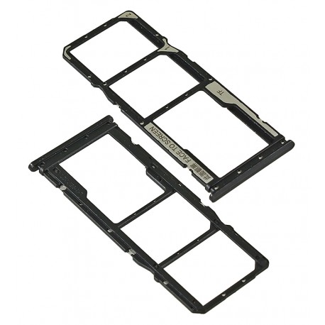Держатель SIM-карты для Xiaomi Redmi 9T, серый, Carbon Gray, J19S, M2010J19SG, M2010J19SY
