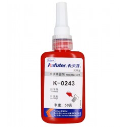 Резьбовой фиксатор герметик анаэробный Kafuter K-0243 50мл средней прочности Резьбовой фиксатор герметик анаэробный Kafuter K-0243 50мл средней прочности