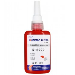 Резьбовой фиксатор герметик анаэробный Kafuter K-0222 50мл средней прочности Резьбовой фиксатор герметик анаэробный Kafuter K-0222 50мл средней прочности