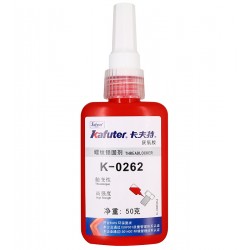 Резьбовой фиксатор герметик анаэробный Kafuter K-0262 50мл высокой прочности Резьбовой фиксатор герметик анаэробный Kafuter K-0262 50мл высокой прочности