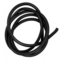 Кабель в силіконовій ізоляції 12AWG, 3,5 мм², 1 м, чорний, UL3135