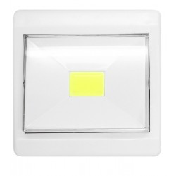 Светильник выключатель лампа LED на магните липучке от батареек 3Вт Btb Белый