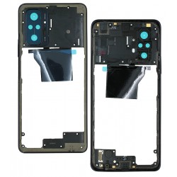Средняя часть корпуса для Xiaomi Redmi Note 10 Pro, синяя