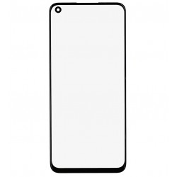 Скло дисплея Realme 8i, Realme 9i, Realme,9, з OCA-плівкою, чорне