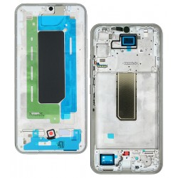 Рамка кріплення для Samsung A346 Galaxy A34 (2023), срібляста