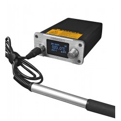 Паяльна станція HandsKit T12A STM32 ОLed дисплей, 180-480 ° C, 220V, підставка Паяльна станція HandsKit T12A STM32 ОLed дисплей, 180-480 ° C, 220V, підставка