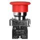 Кнопка XB2-BC542, ON-OFF, без фіксації, 2pin, 3A 250V, Daier "грибок", червона