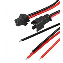 Разъём автомагнитолы 2-х конт., с кабелем, тип 1